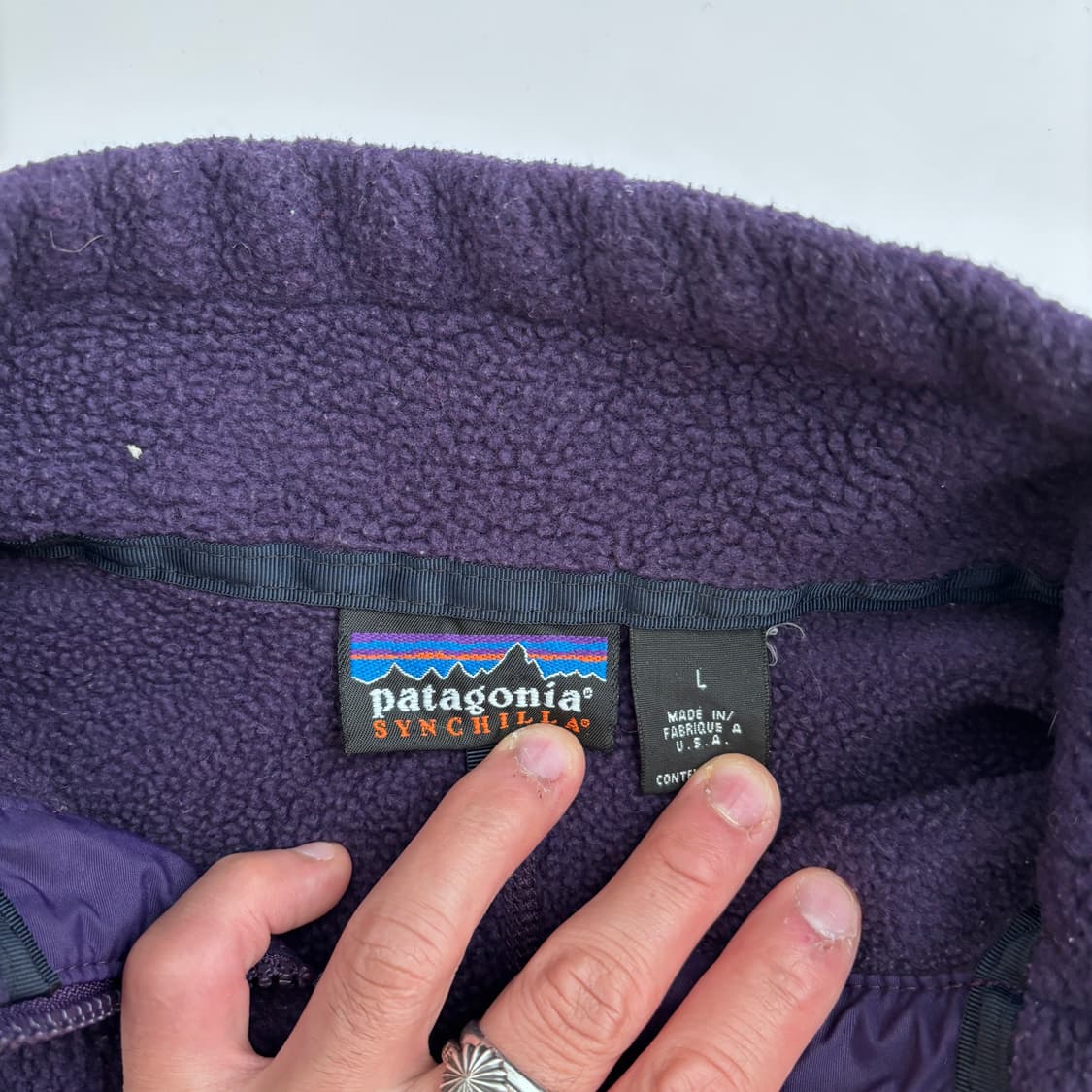 파타고니아 플리스 빈티지 상품이미지3