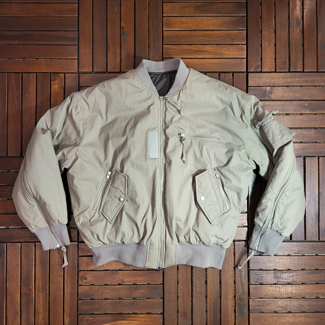 그레일즈 멀티 지퍼 봄버 자켓 (2) 상품이미지1