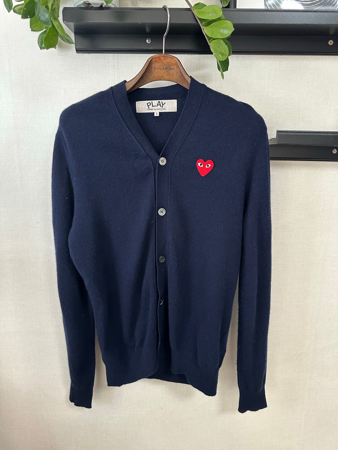 꼼데가르송 가디건 L(95-100) 상품이미지2