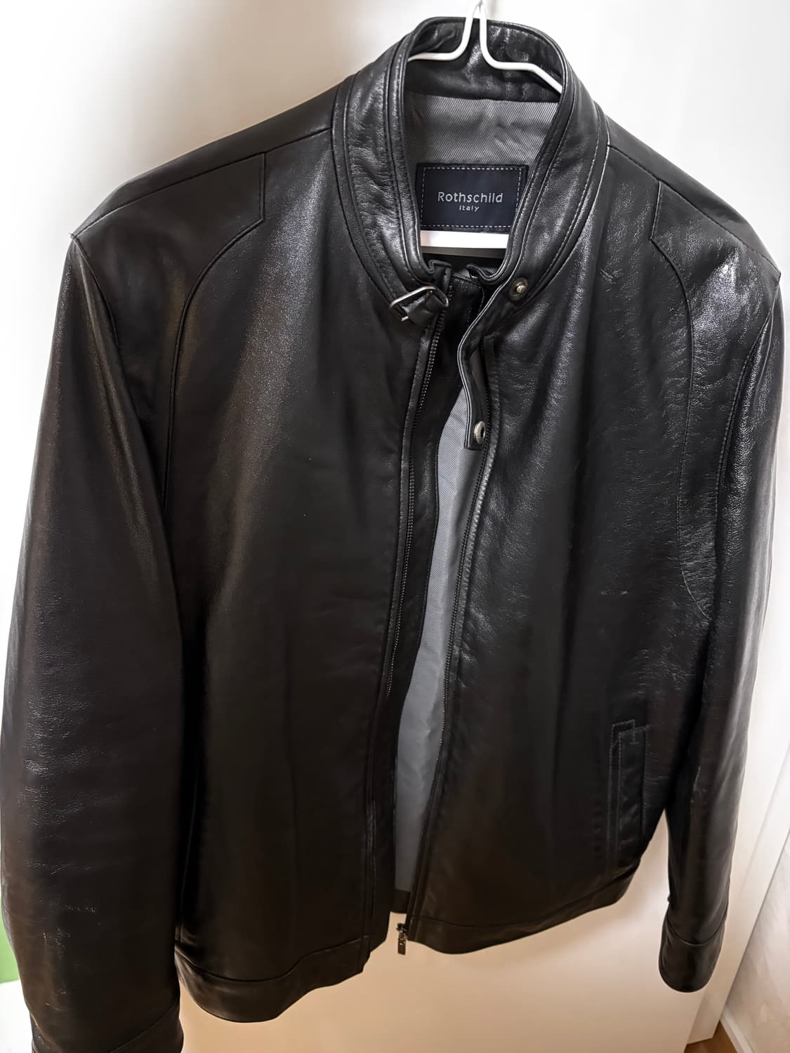 블랙 양가죽 레더자켓 가죽자켓 상품이미지3