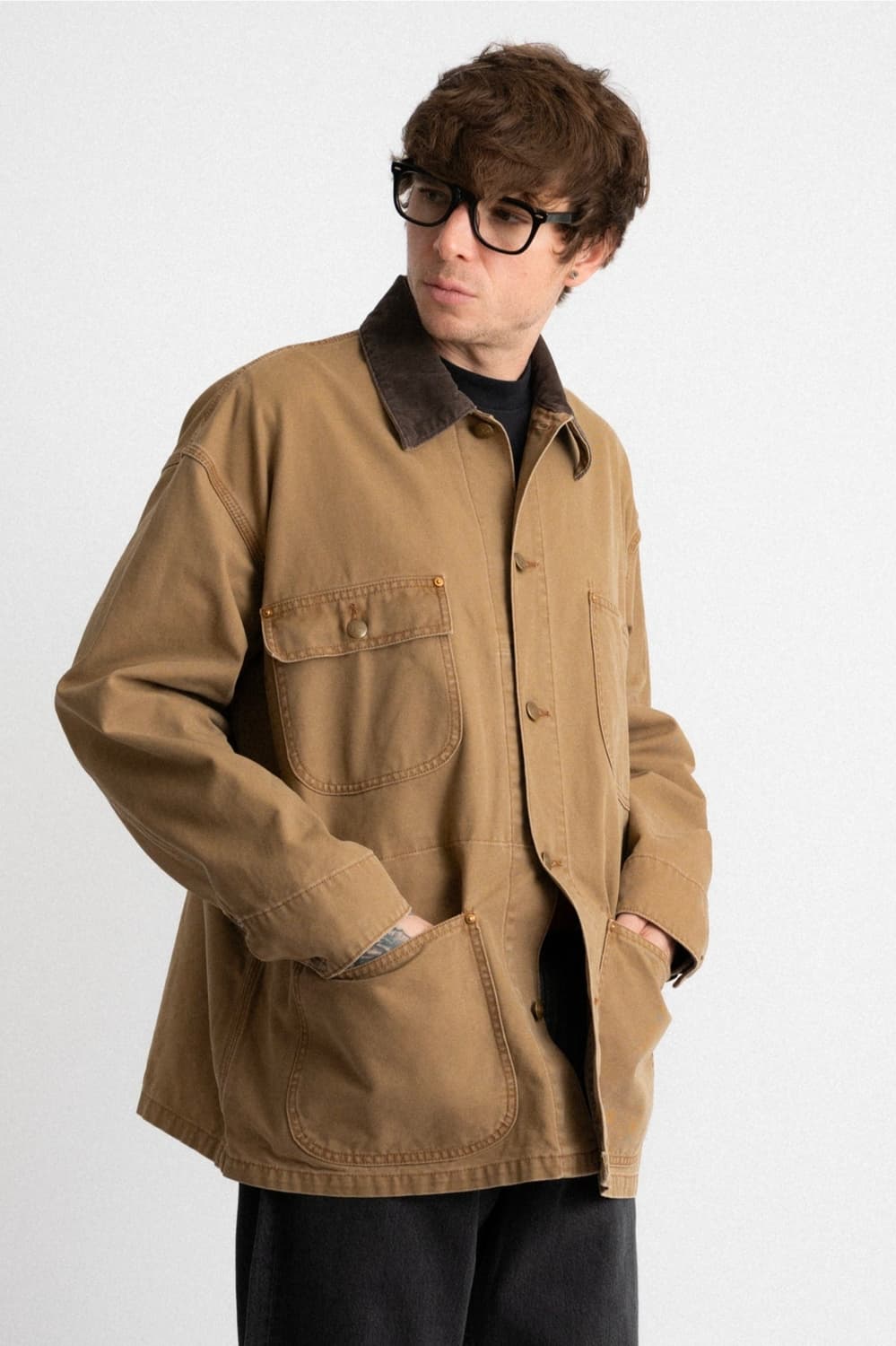 (착샷) 오어슬로우 커버올 릴렉스핏 워크 자켓 상품이미지9