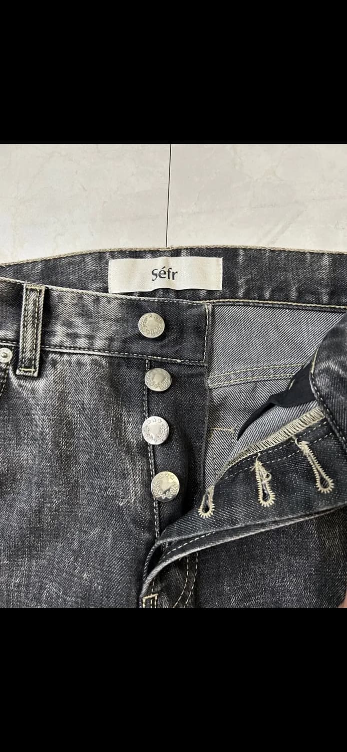 Sefr 세퍼 스트레이트 컷 데님 팬츠 30사이즈 상품이미지2