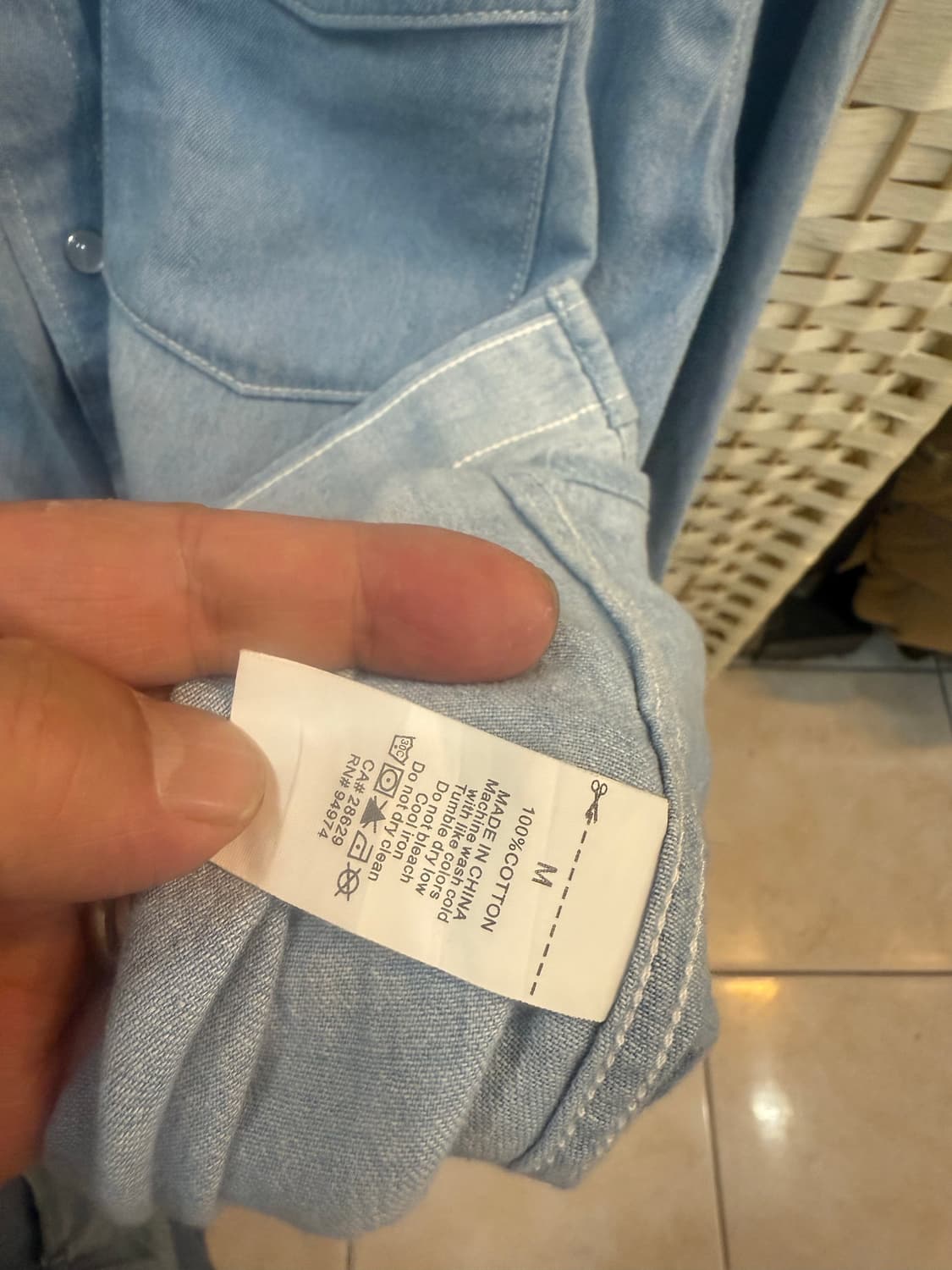 95-100 정품 스투시 플라워 자수 셔츠 팝니다 상품이미지4