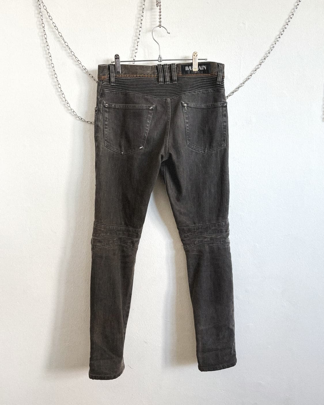 발망 더스티 디스트로이드 바이커 데님 상품이미지4