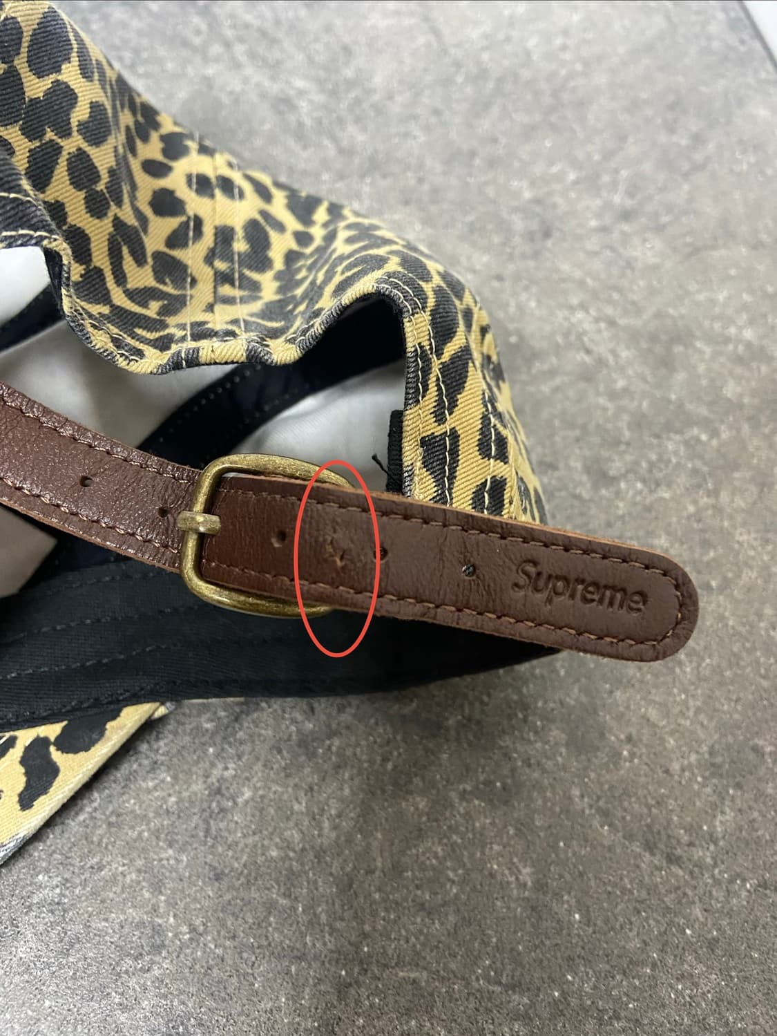 (OS) 슈프림 박스로고 캠프캡 모자 23FW 레오파드 상품이미지9