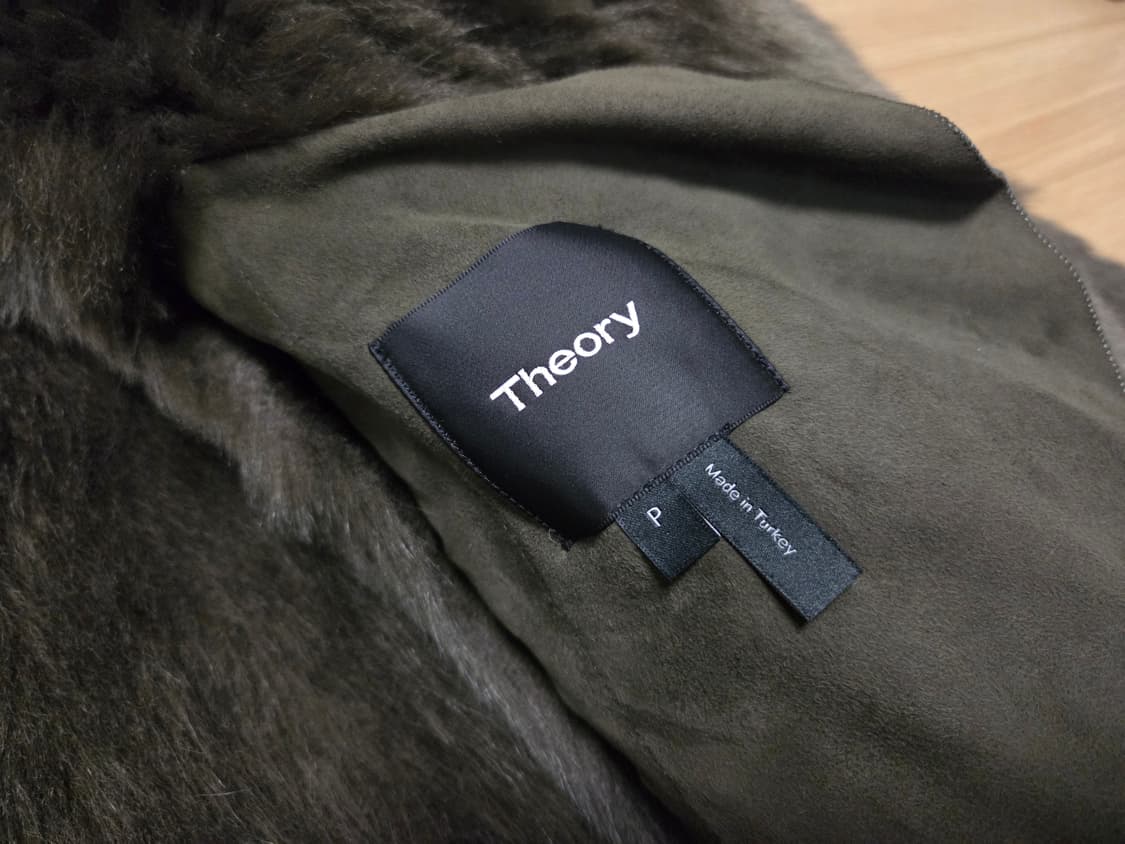 띠어리 리버서블 시어링 천연가죽 무스탕 점퍼 상품이미지5