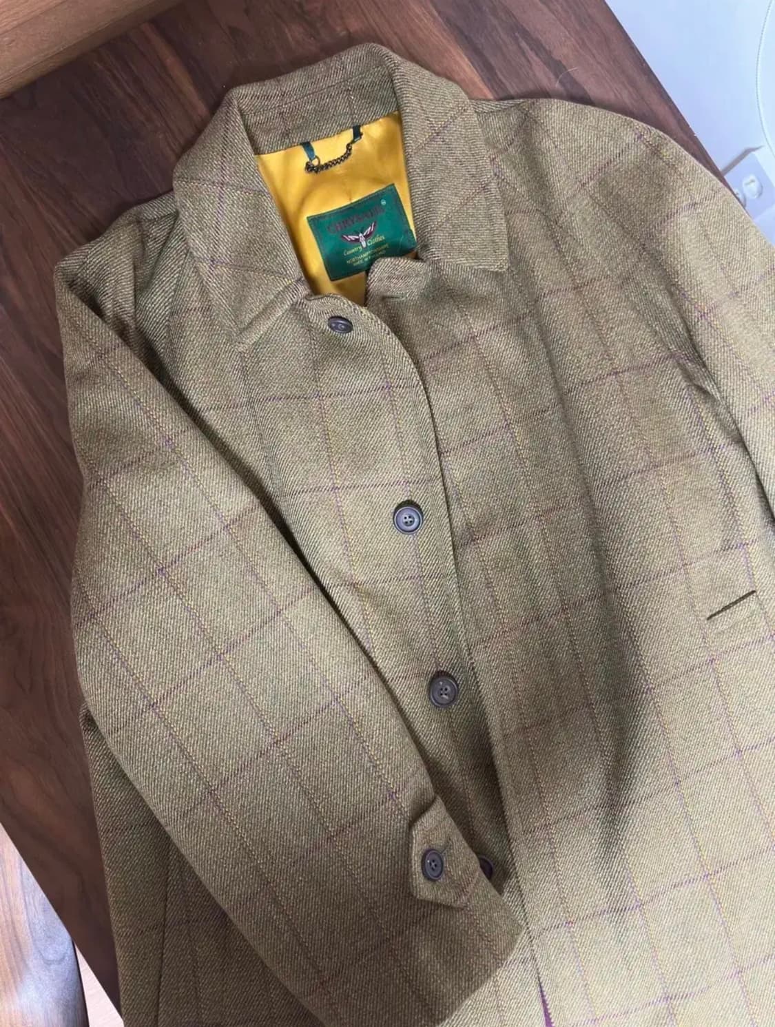 크리셜리스 로밧 트위드 코트 상품이미지1