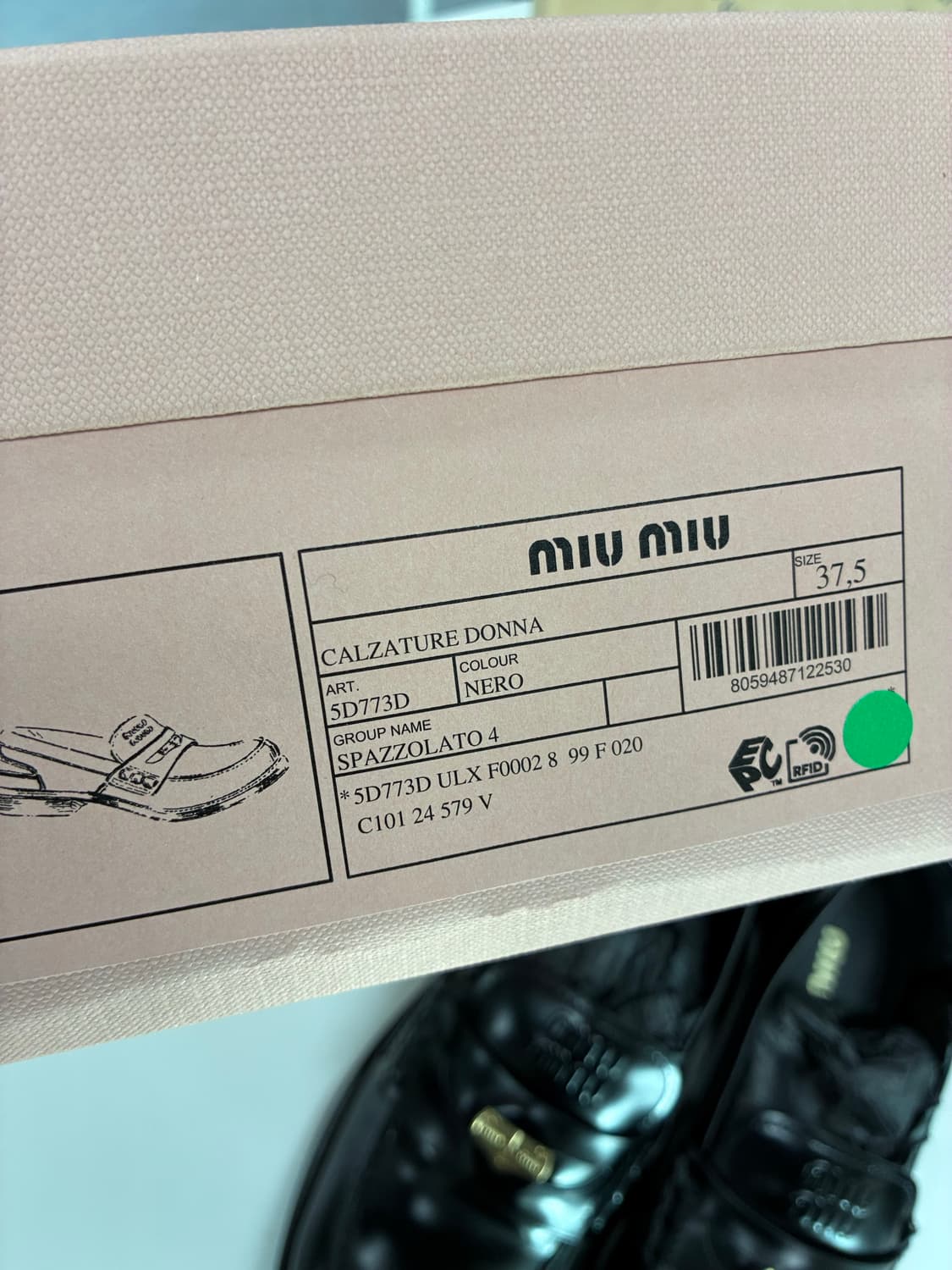 미우미우 페니로퍼 37.5 상품이미지4