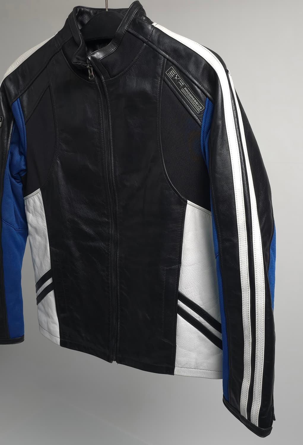 EXR 정품 소가죽 레이싱 자켓 패딩 점퍼 라이더 바이크 100
 상품이미지2