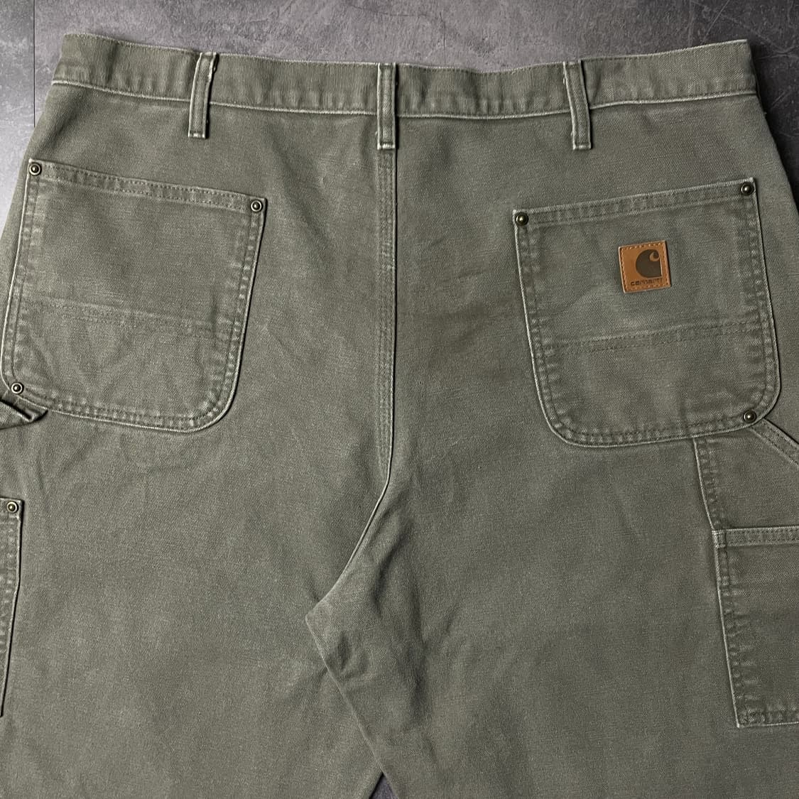 CARHARTT 칼하트B136MOS 더블니 카펜터 워크팬츠 A01085 상품이미지8