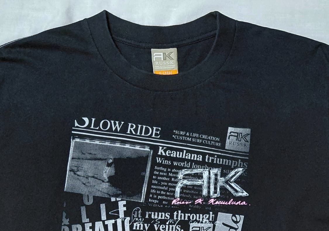 [XL] RUSS-K x Russ K. Keaulana 그래픽 셔츠 상품이미지2