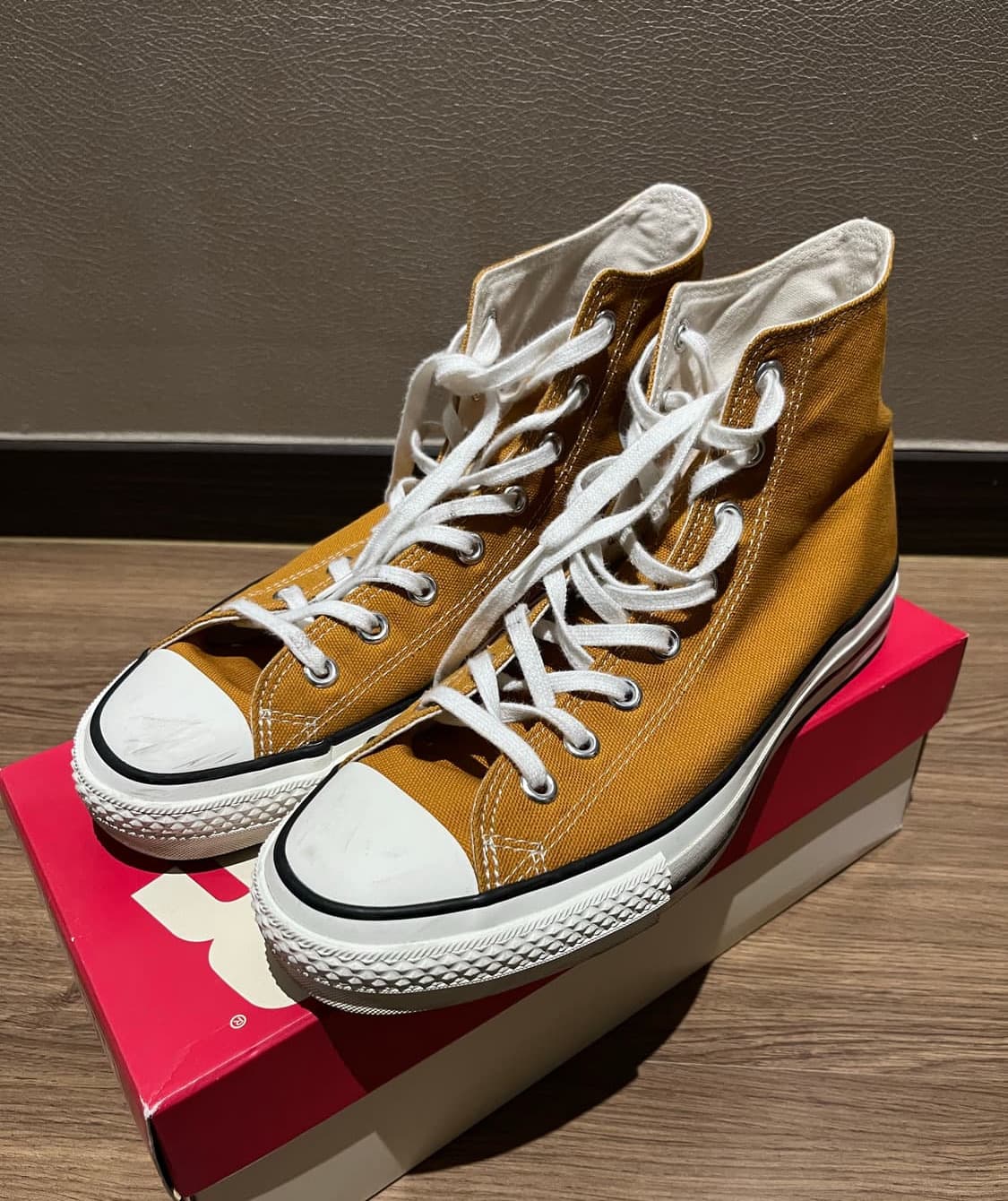 컨버스 재팬 제이옥스 하이 머스타드 상품이미지1