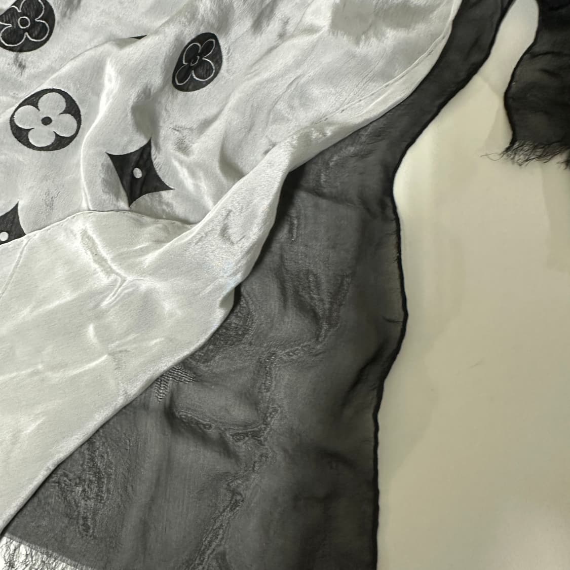 루이비통 모노그램 실크/아세테이트 스카프 상품이미지7