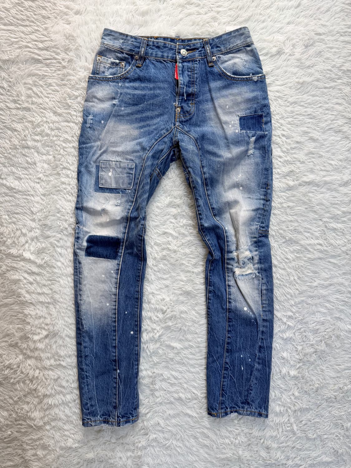 디스퀘어드2 남성 데미지 데님 46 (30~31inch) 상품이미지5