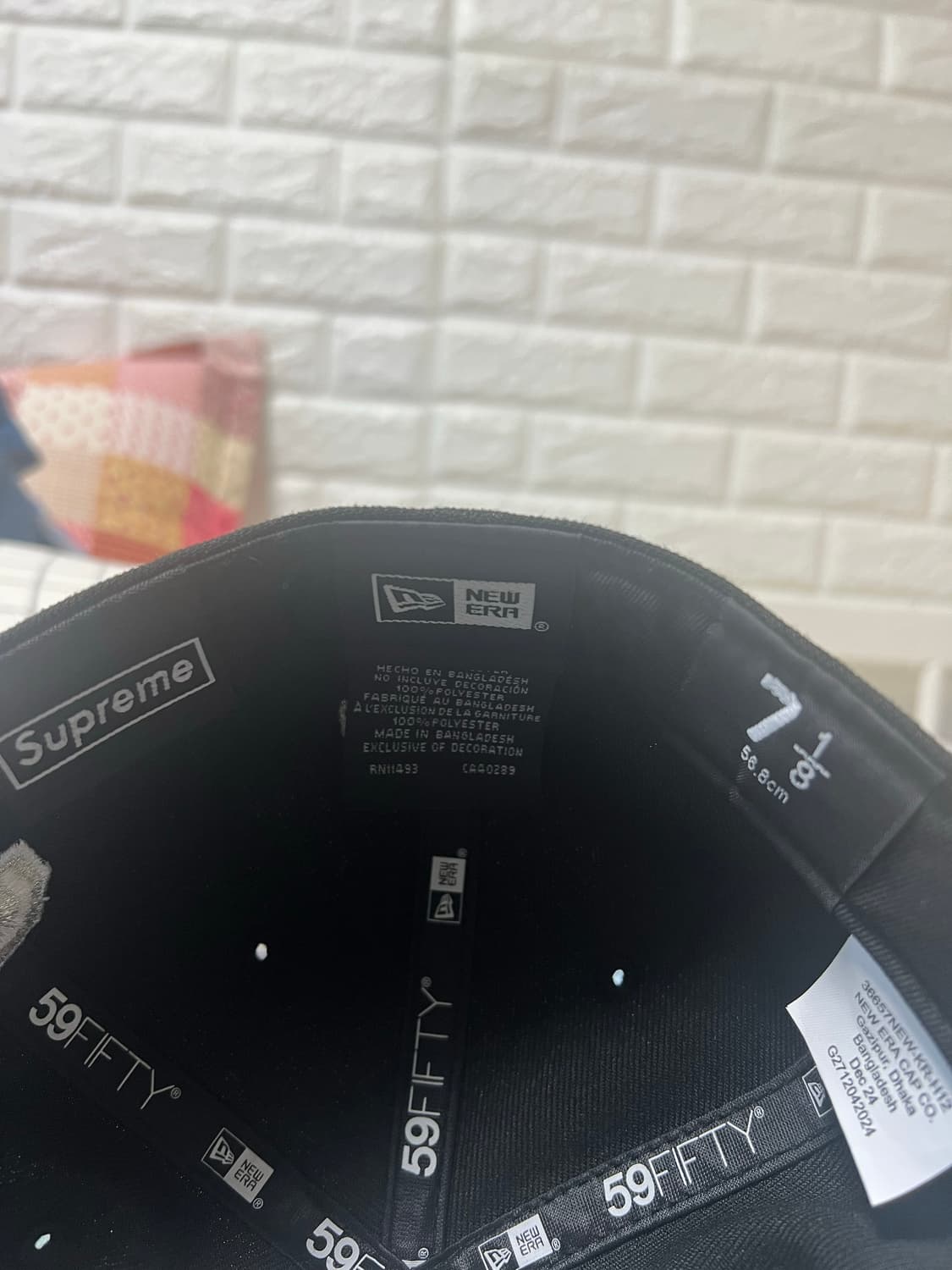 슈프림 멀티 S 로고 뉴에라 718 상품이미지4