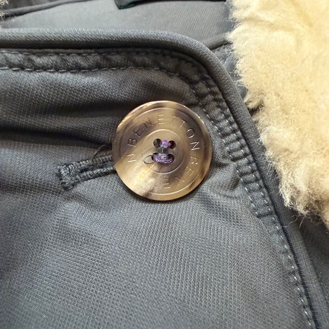 베네통 구스다운 퍼 카라점퍼 상품이미지6