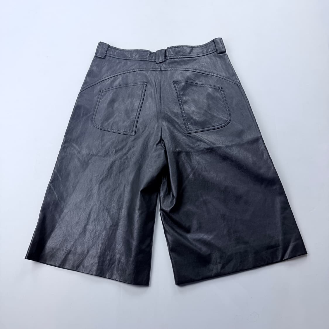 Kijin 기준 레더 버뮤다 팬츠 상품이미지5