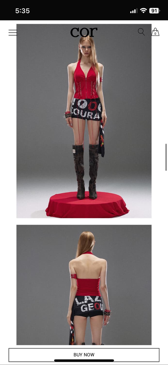 택0) Toolazy 치마바지 skirt pants (shop cor) 상품이미지5