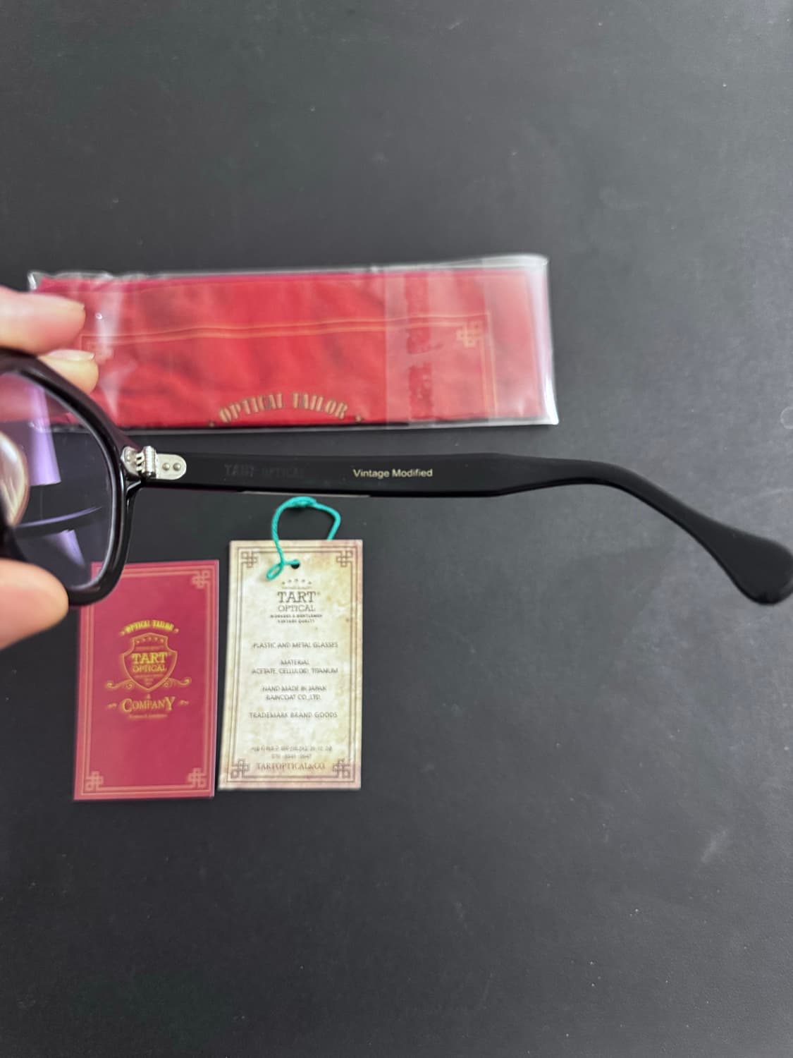 타르트옵티컬 아넬헤리티지 A1 46 블랙 상품이미지4