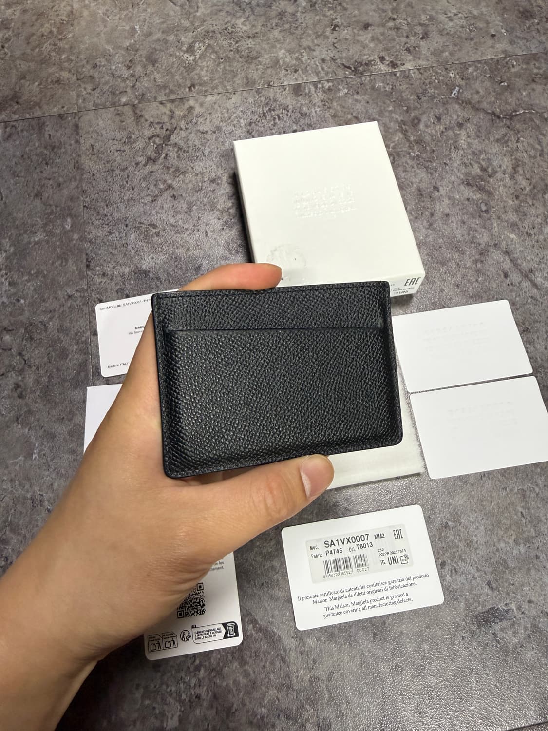 마르지엘라 카드지갑 풀박스  상품이미지3