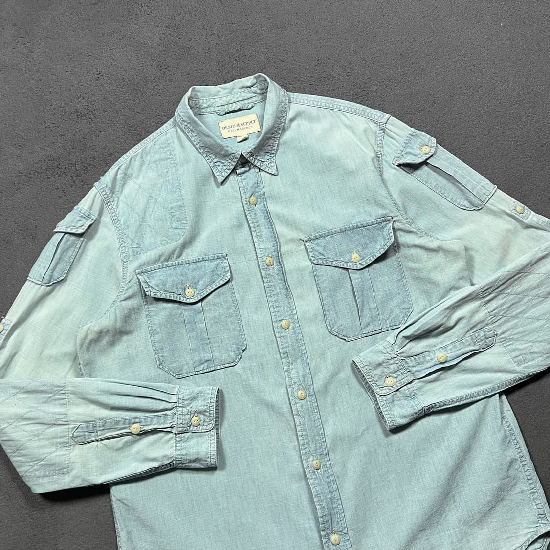 Denim & Supply 데님앤서플라이 멀티포켓 데님 셔츠 상품이미지2