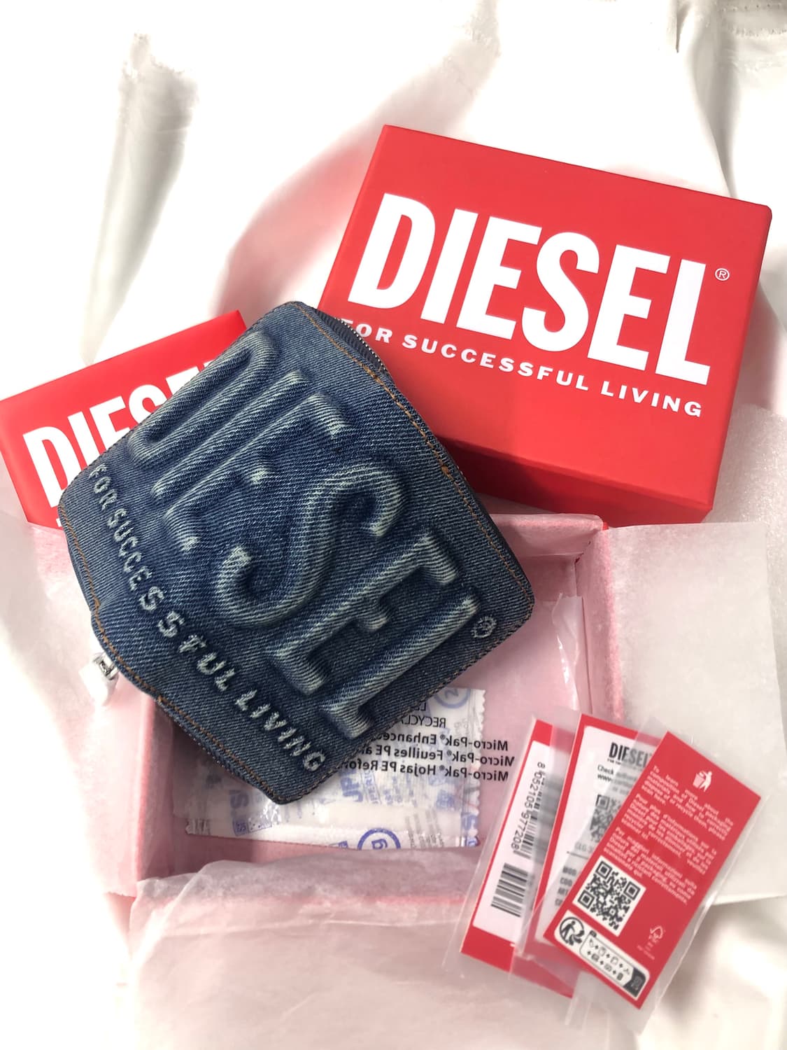 [새상품] 디젤 데님 키케이스 지갑 상품이미지3