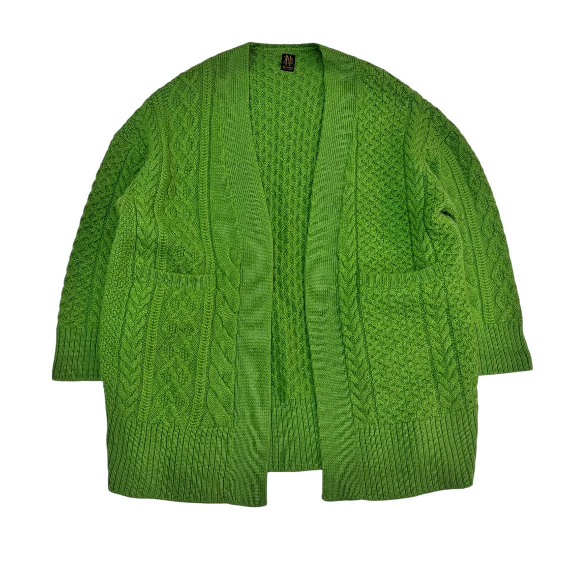 바토너x빔즈 울 알파카 롱 가디건 상품이미지1