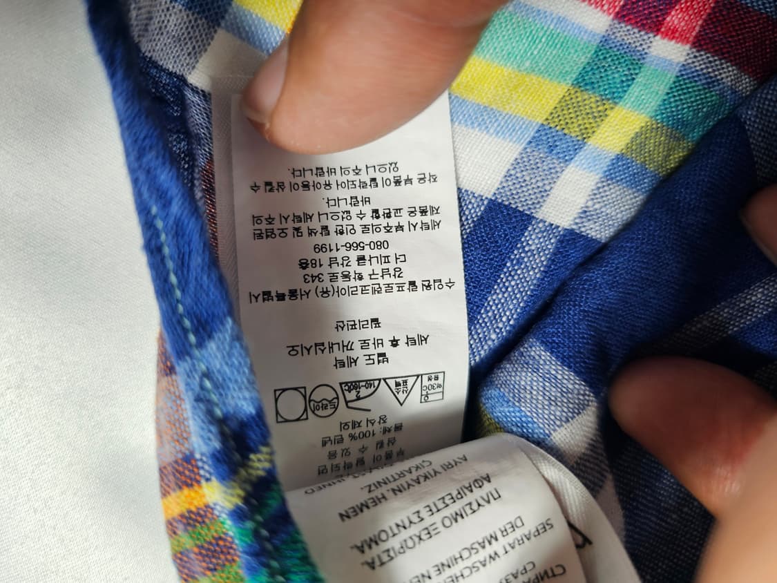 폴로체크린넨셔츠 상품이미지9