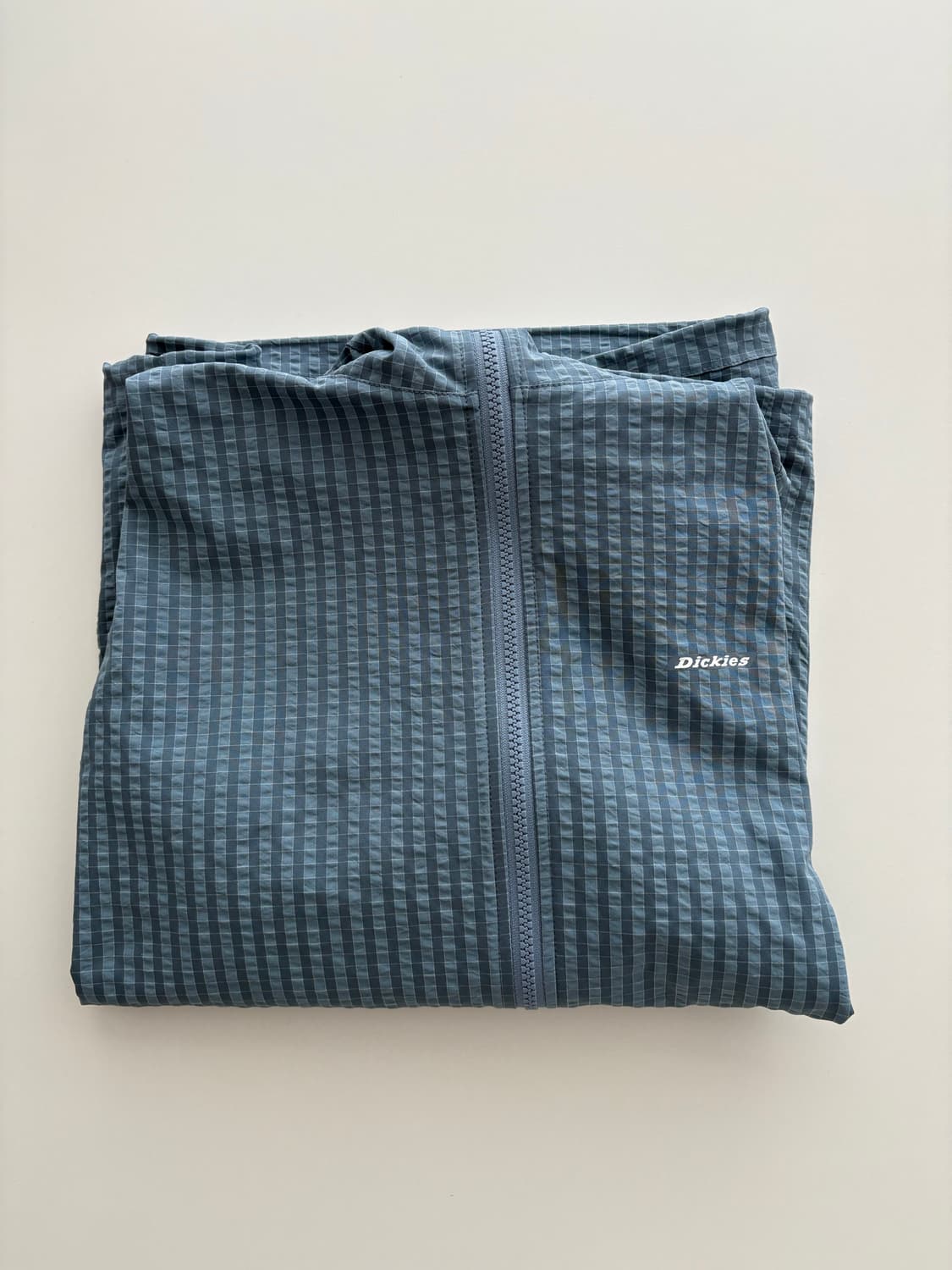 디키즈 그리드 체크 라이트 윈드브레이커 Sky Blue 스카이블루 상품이미지2