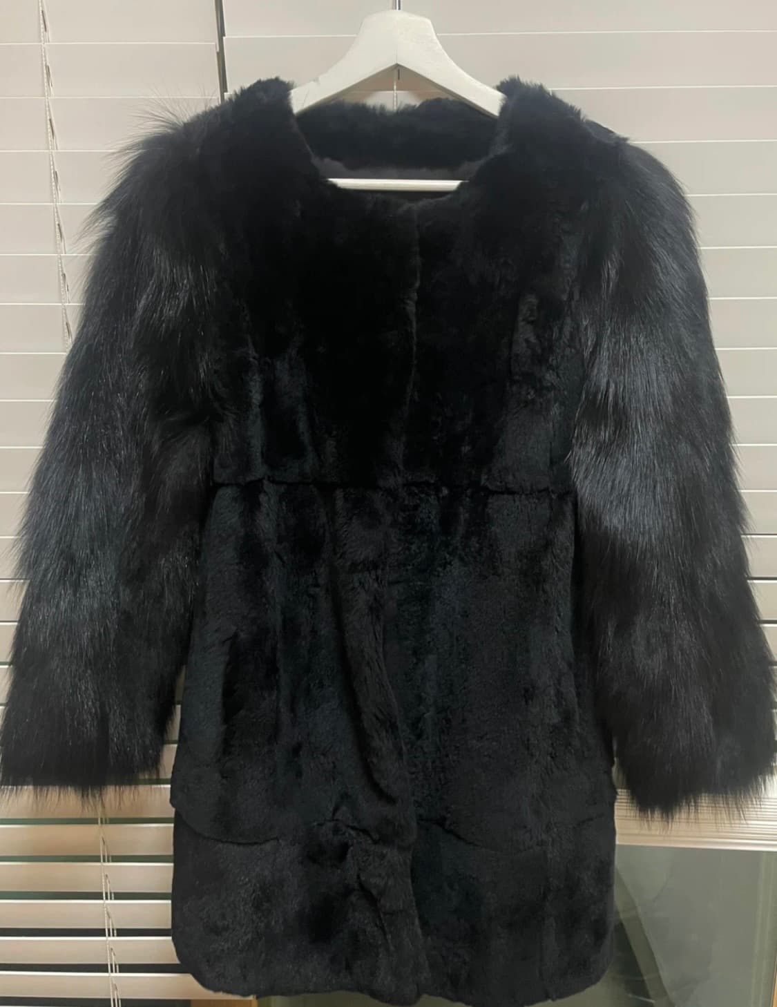 블랙 리얼퍼자켓 상품이미지2