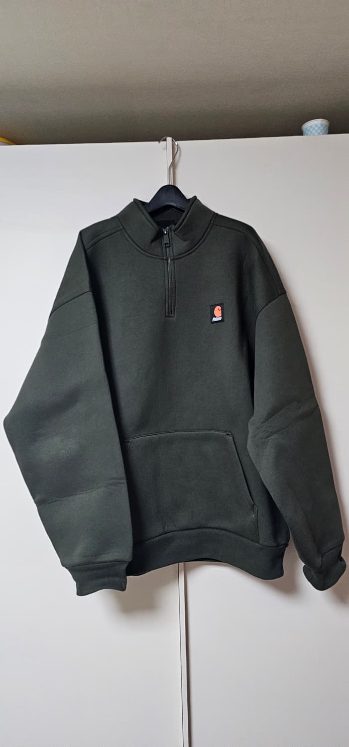 팔라스 x 칼하트 WIP 카 럭스 집 스웨트셔츠 플랜트 - 24FW 상품이미지3