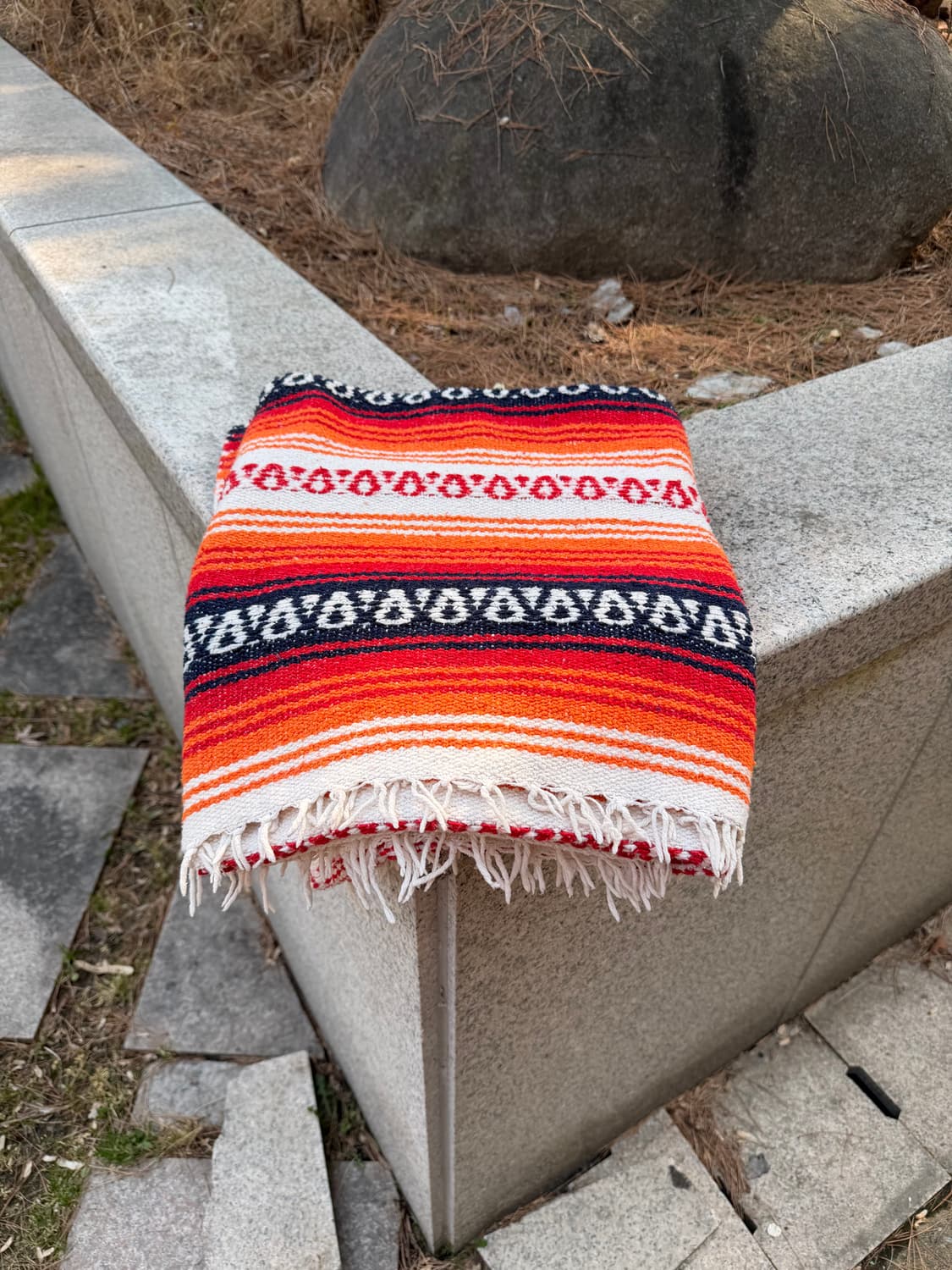 Mexican Vtg rug 멕시칸 빈티지 러그 상품이미지1