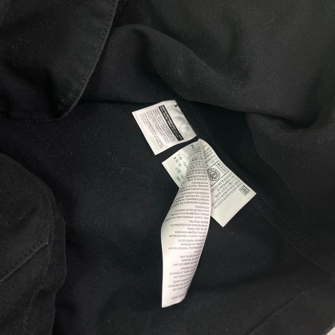 100 리바이스 흑청 데님 자켓 상품이미지5