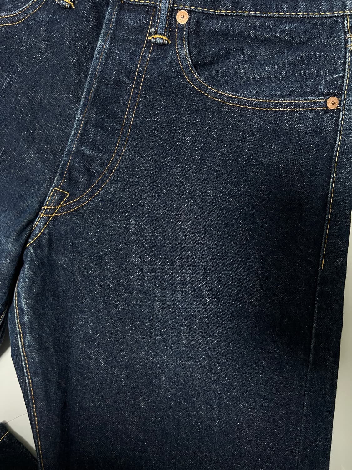 택포16) RRL 더블알엘 스트레이트핏 원스워시 셀비지 데님29x30 상품이미지3