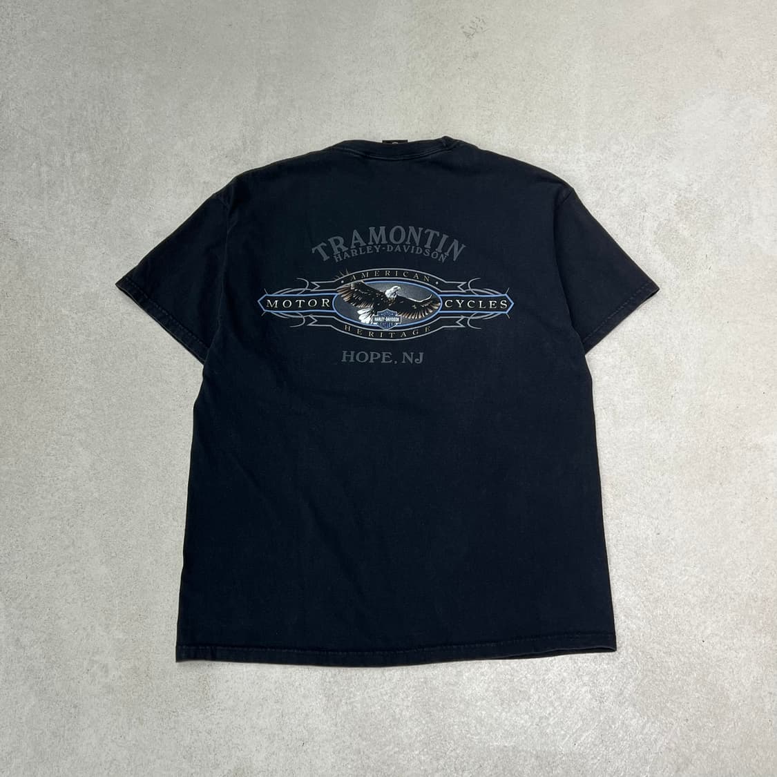 할리데이비슨 헤인즈 프린팅반팔티 s09933 상품이미지2