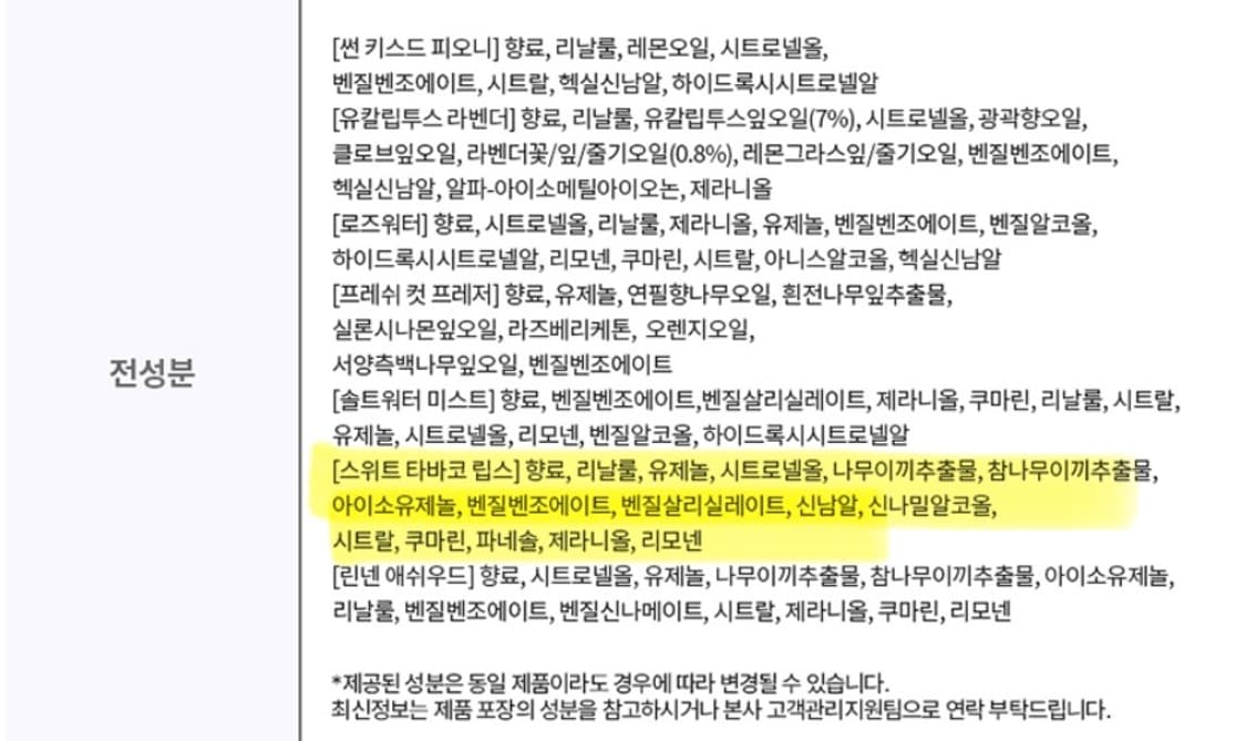 Milkhouse 퓨어 오일 퍼퓸. 스위트 타바코 립스 15ml 상품이미지5