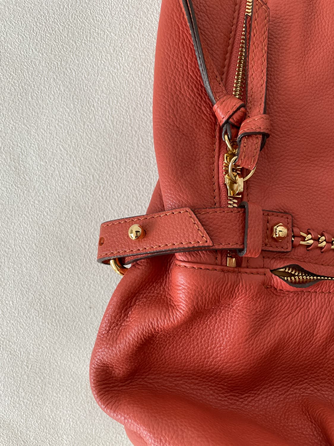 닥스(DAKS) 레더 백팩 상품이미지3