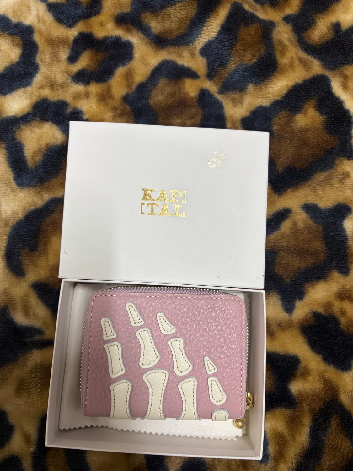 캐피탈 본 미니 지갑 핑크 상품이미지1