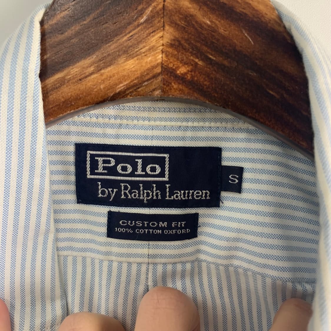 폴로 랄프로렌 스트라이프 옥스포드 셔츠 상품이미지5