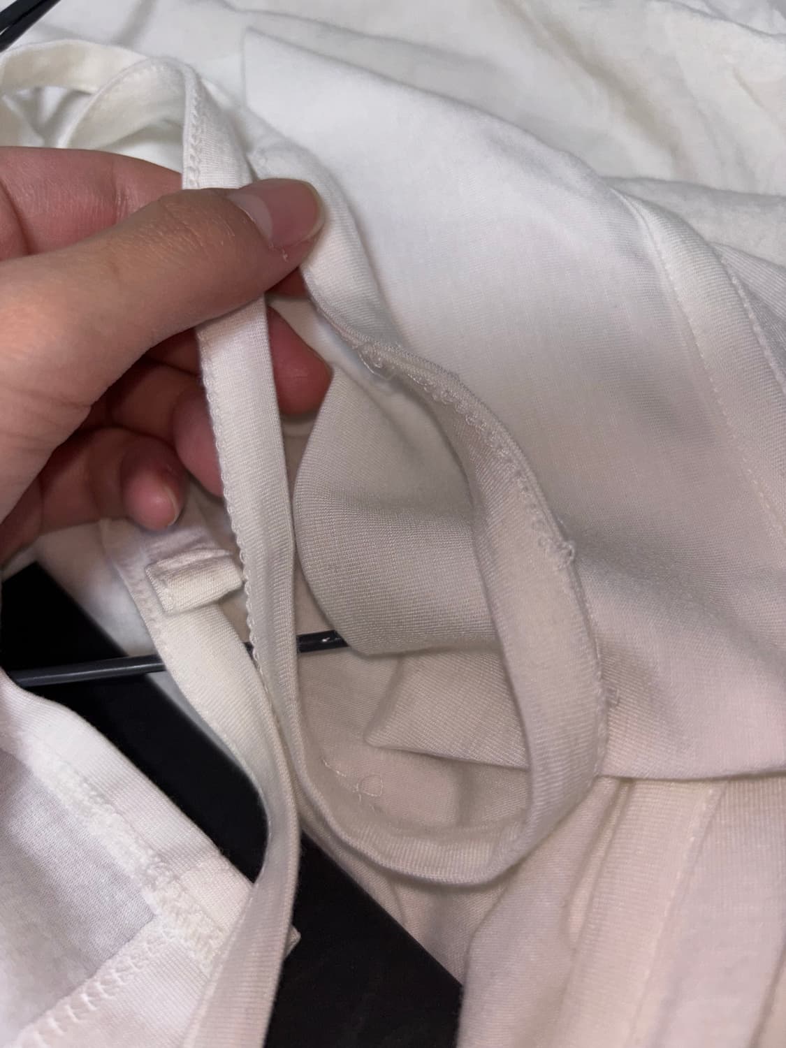 보헤미안서울 랩 셔츠 가디건 아이보리 상품이미지3