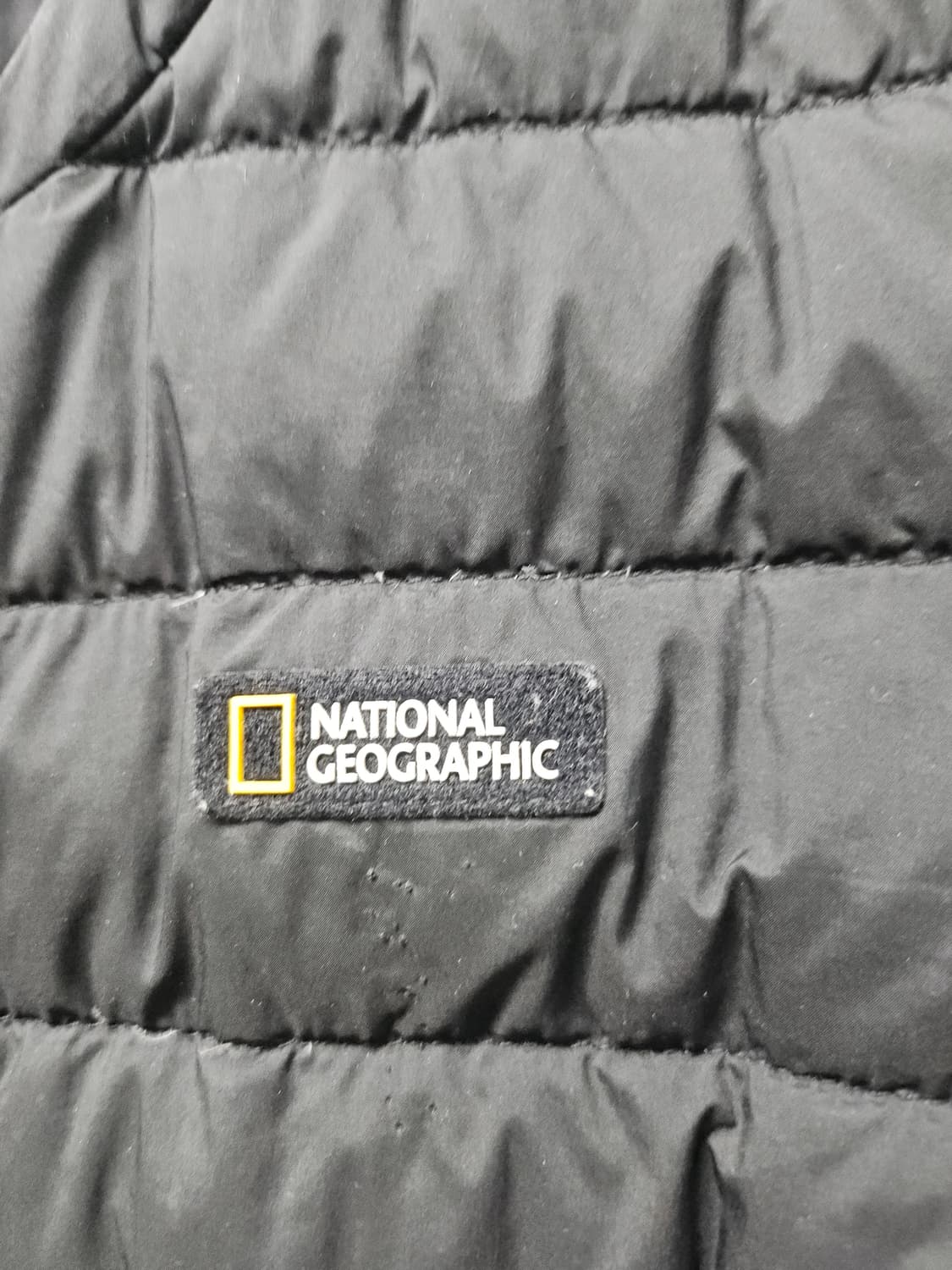 내셔널 지오그래픽 구스다운 블랙 경량패딩 S 상품이미지3