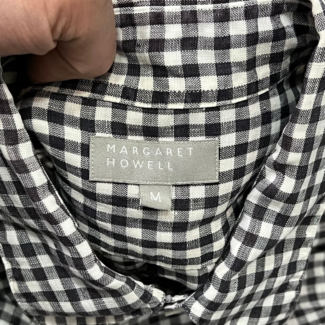  마가렛호웰 체크 하프 셔츠 y15996 상품이미지6