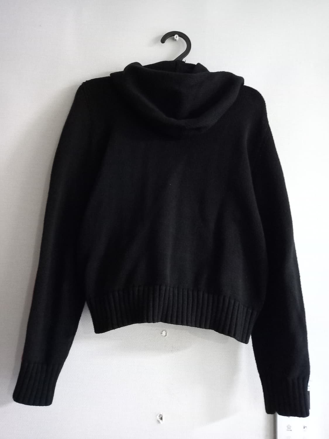 폴로 POLO 빅포니 니트 여자 후드집업 90/S 상품이미지4