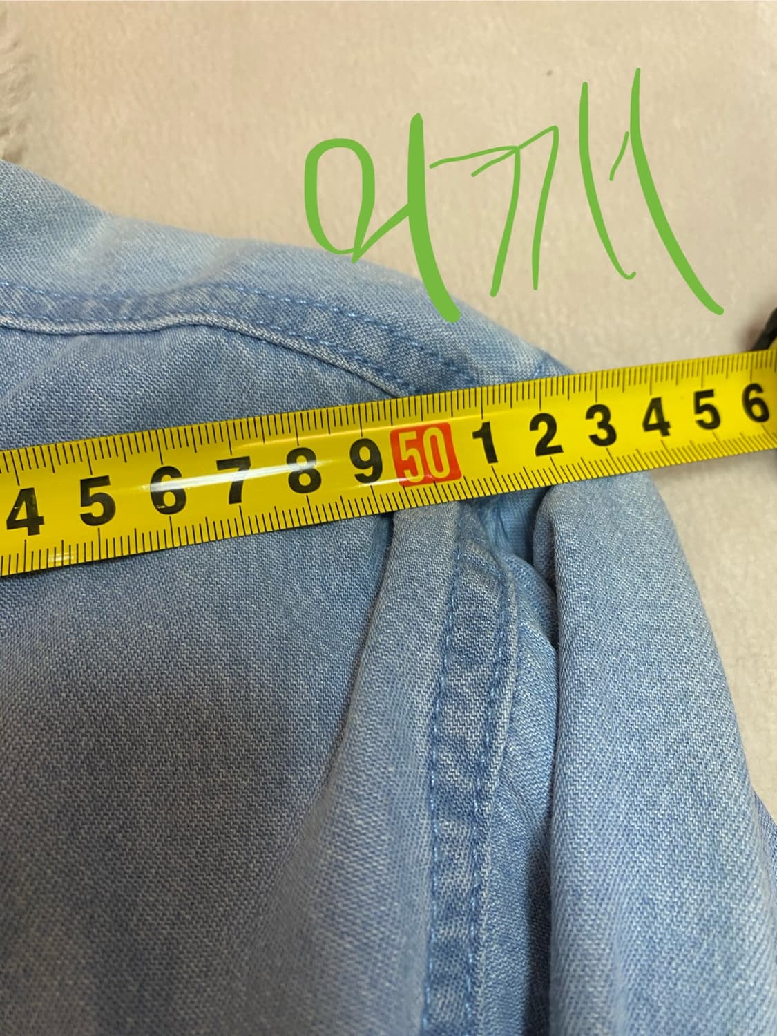 랭글러 wrangler 데님 셔츠 웨스턴 샴브레이 셔츠 2xl  상품이미지2