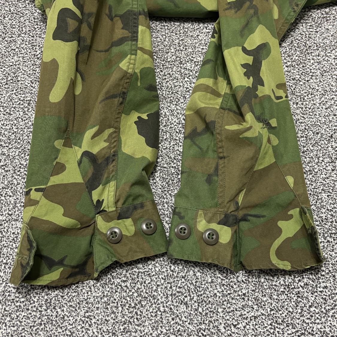 60s 오리지널 미군 ERDL 퍼티그 자켓 논-립스탑 M-R 상품이미지5