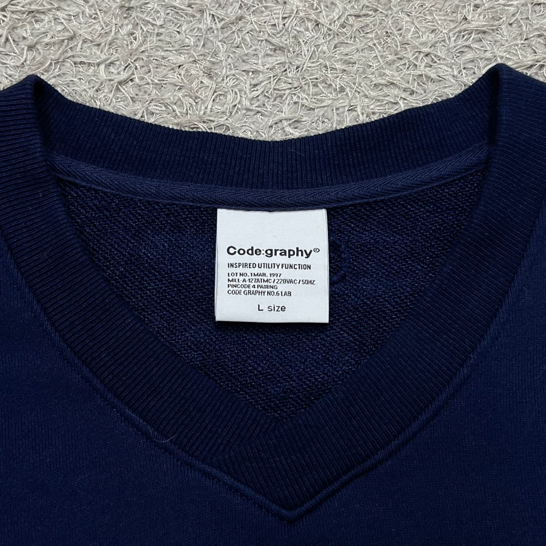 [100] 코드그라피 맨투맨 상품이미지3