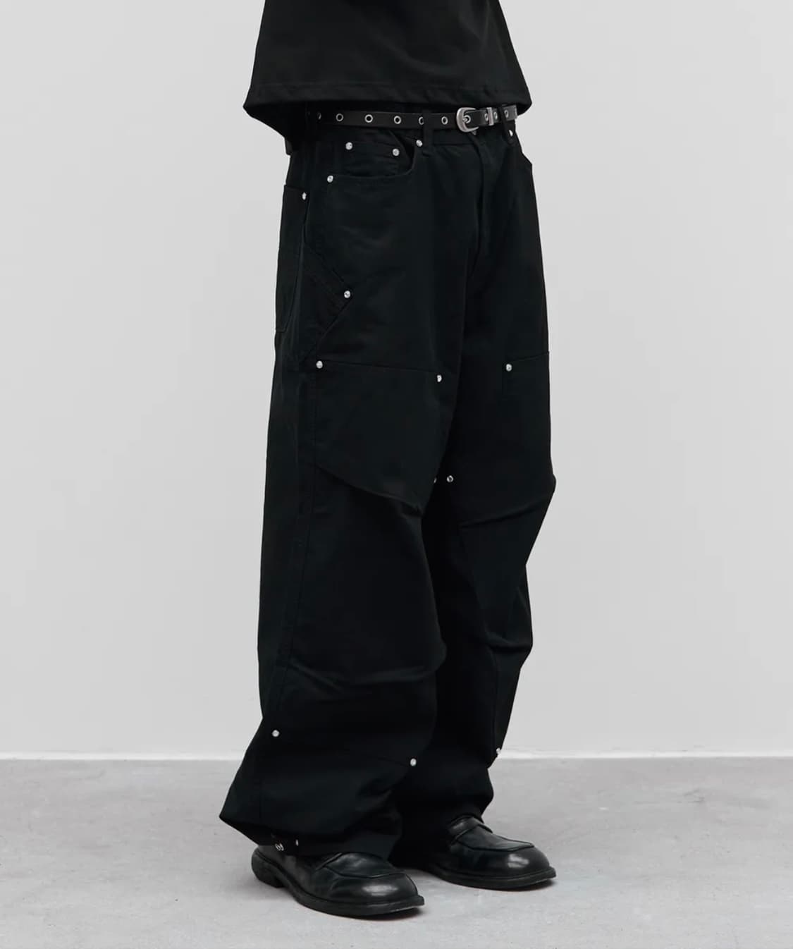 9999아카이브 Jewelry Revet Double Knee Pants 상품이미지1