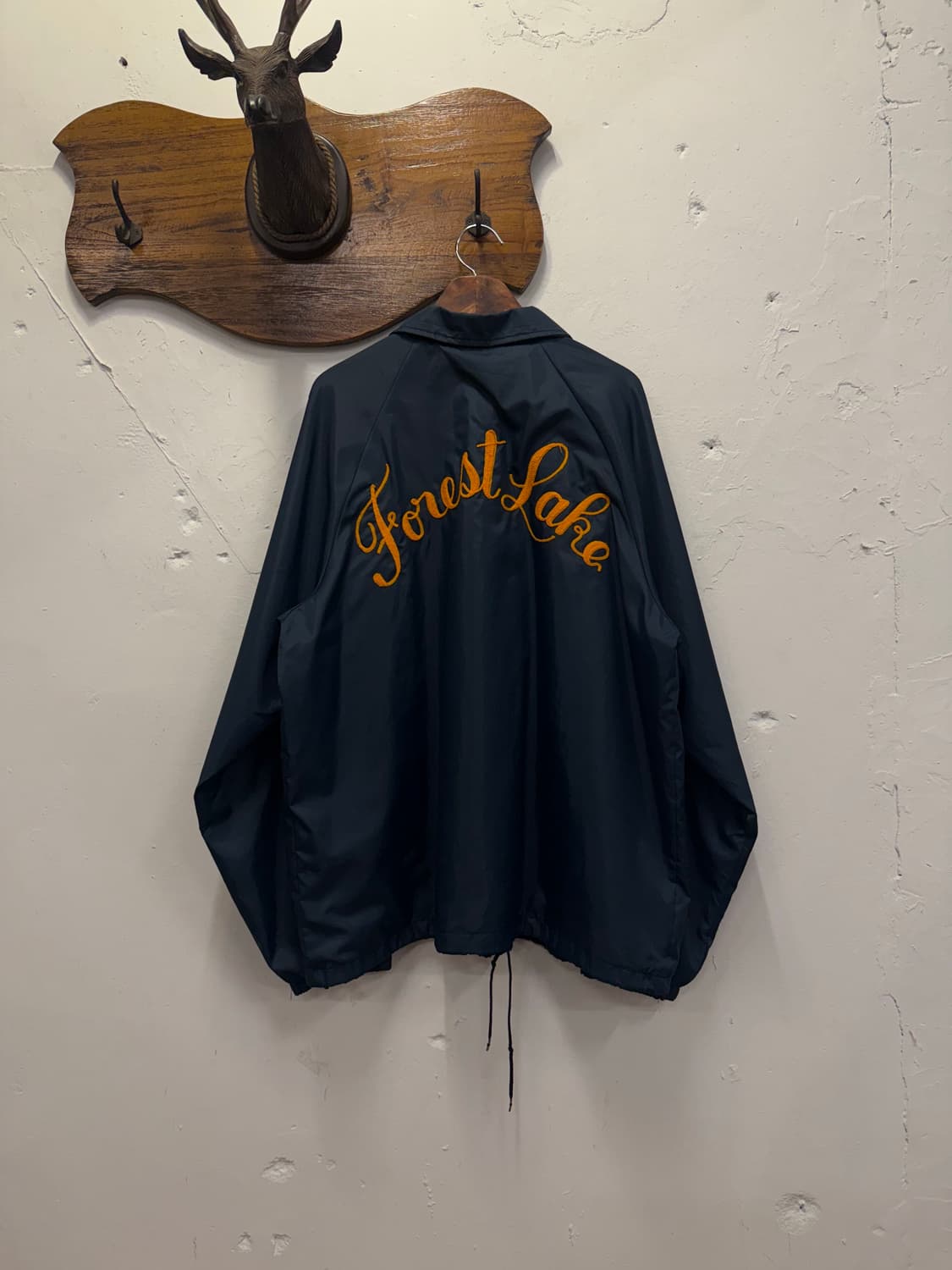 (L) 8-90s USA Auburn Coach Jacket 상품이미지2