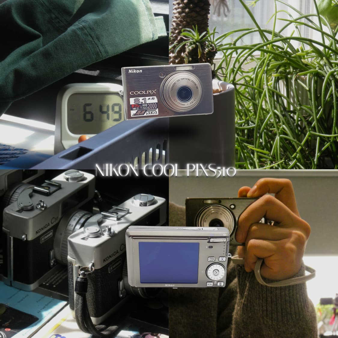 작례⭕️ 니콘 쿨픽스 S510 빈티지 디카 디지털카메라 상품이미지1