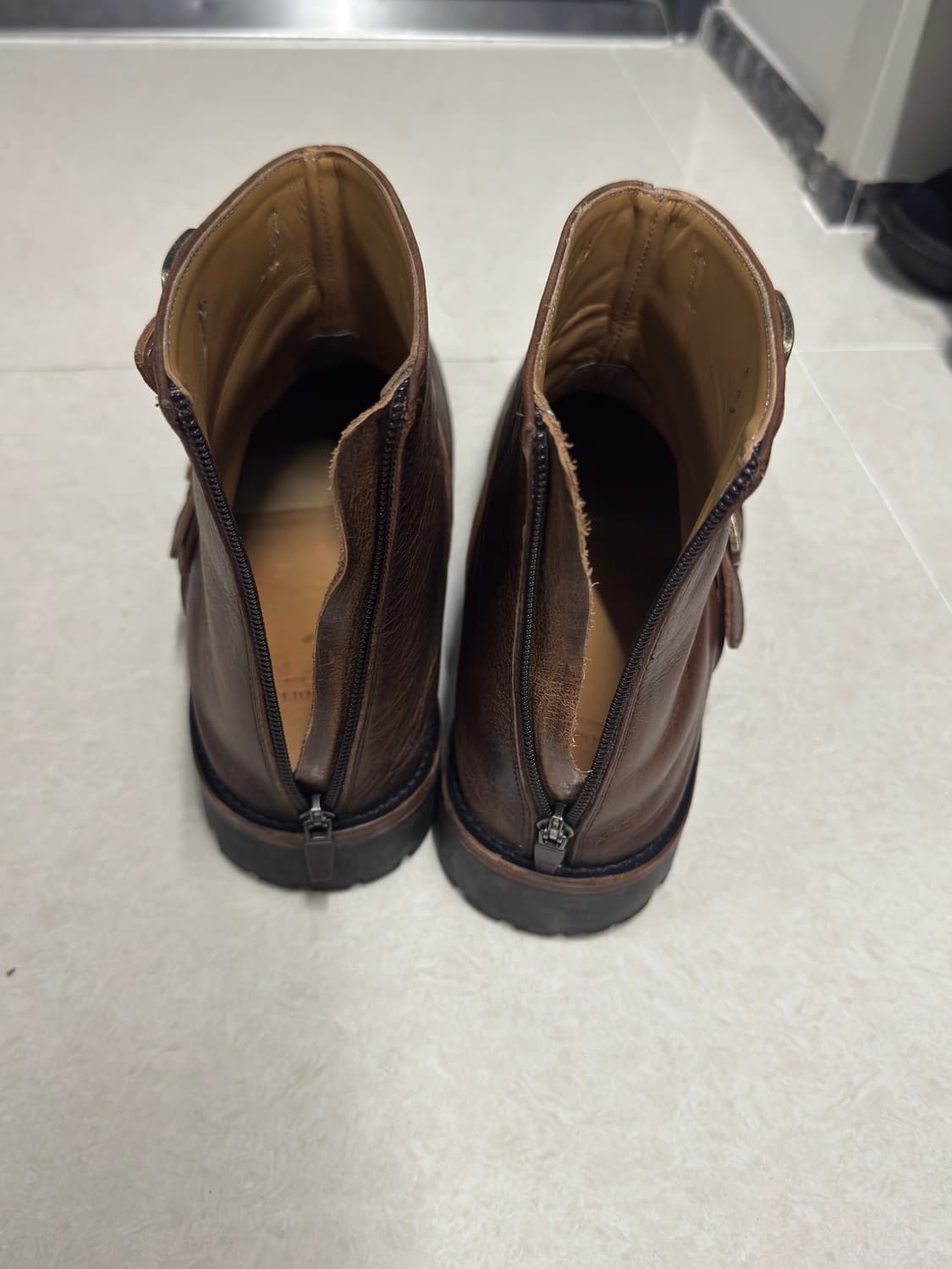 컬러콜라 엔지니어부츠 브라운 285 상품이미지5